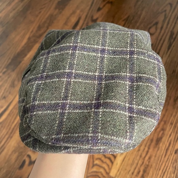 Stetson Men’s Newsboy Hat in Tartan - Picture 4 of 7